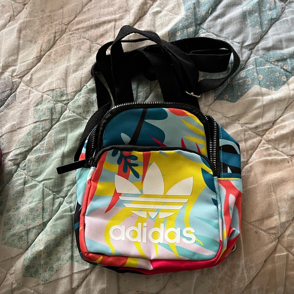 Retro Tropical Adidas Backpack